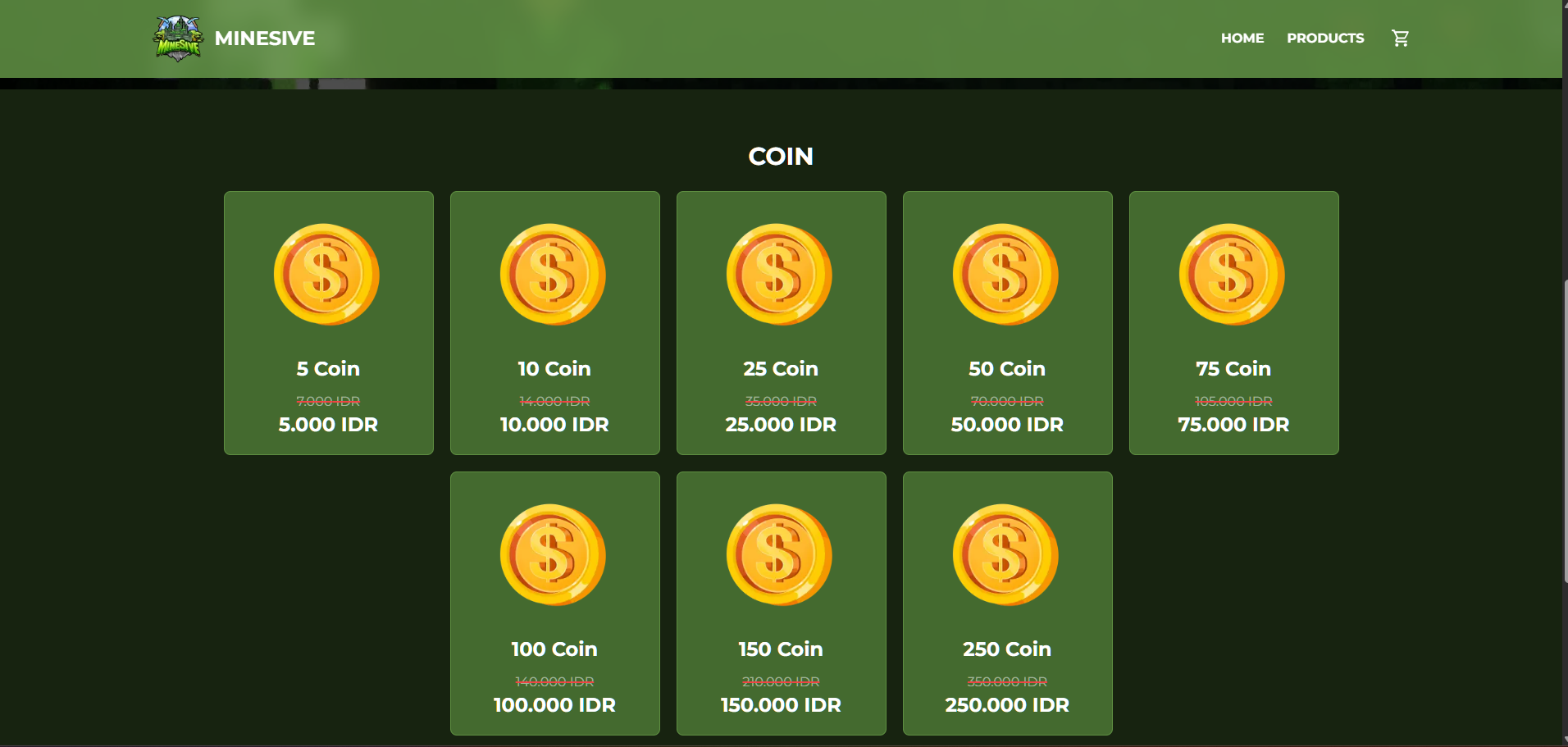 Top-up Website